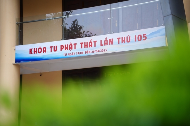 Nhập khóa Khóa tu Phật thất - lần 105