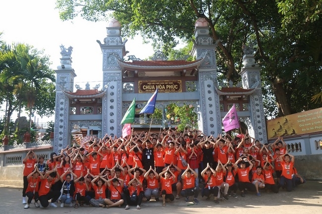 The activities at Hoa Phuc Pagoda