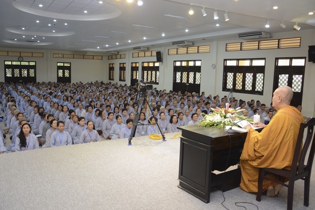 Dharma Talk “Peace and Conflict” - The 90th Seven-Day Retreat