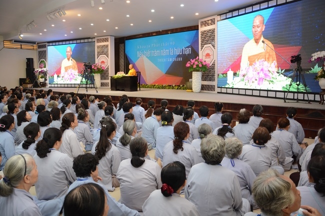 Pháp thoại “Nếu Biết Trăm Năm Là Hữu Hạn”  – KTPT 90