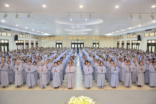 The preaching “People know how to develop peacefulness”