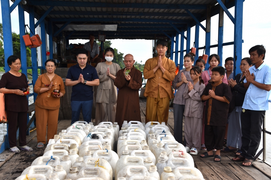 Releasing creatures on the Rain Retreat time