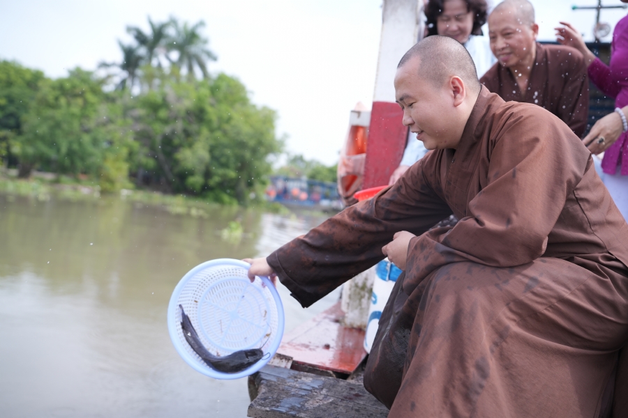 Phóng sinh tại bến phà Bình Mỹ - Ngày 05/07/2026.