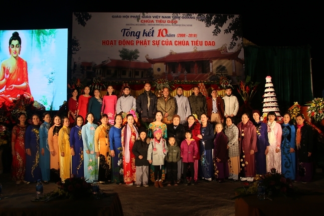 Closing ceremony of ten-year Buddha activities at Tieu Dao pagoda (2008-2018) in Quang Ninh