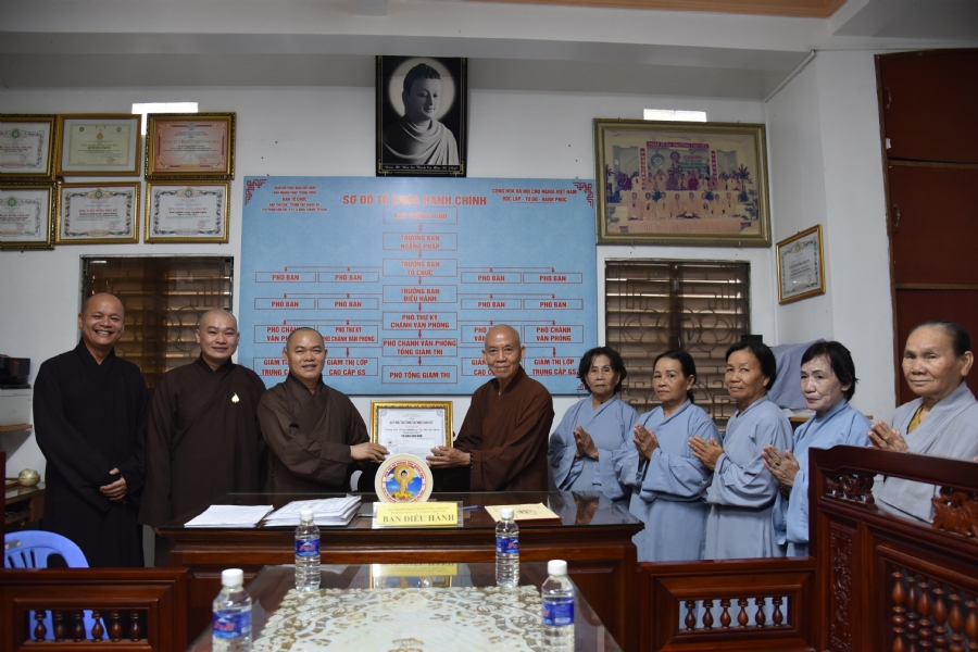 Quỹ đào tạo Tăng tài Ngộ Chân Tử cúng dường tại trường Trung cấp Phật học TP.HCM - Đồng Nai - Cần Thơ