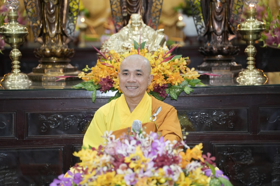 Repentance ceremony on Feb. 29th, year of the Horse at Hoang Phap pagoda