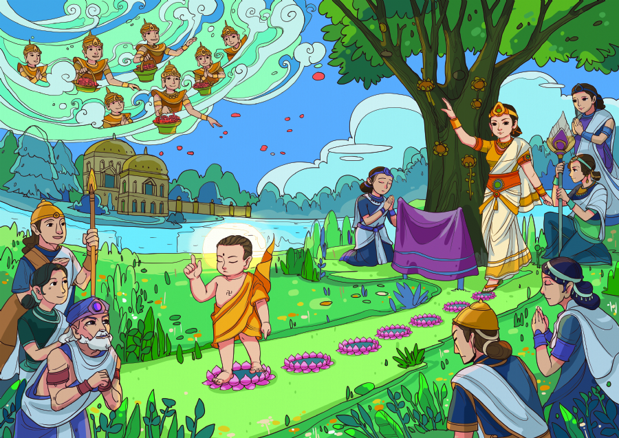 Notice: Design Lumbini Garden at Home in the Buddha’s Birthday
