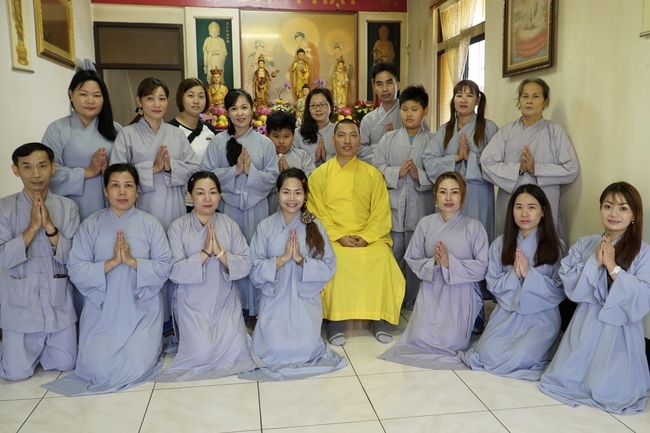 Preaching Dharma in Taoyuan, Taiwan