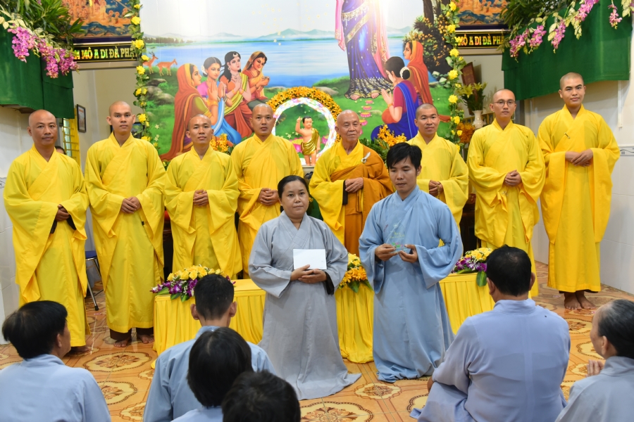 Recognition Award for Vesak Decoration at Buddhists’ residences