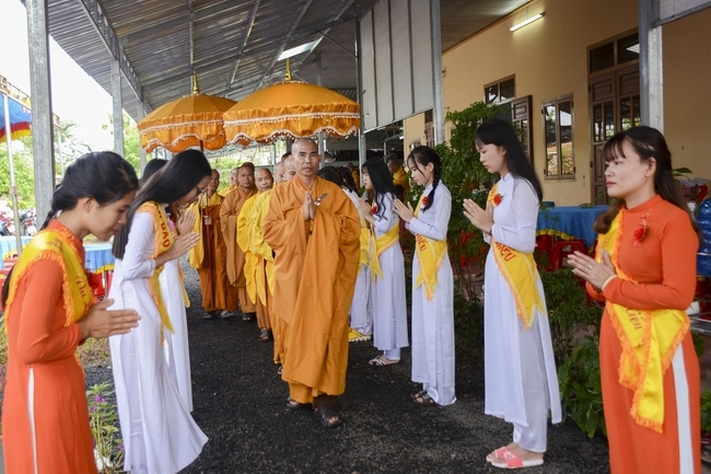 The Ullambana Ceremony of Pious Gratitude at Dang Phap Pagoda in Binh Phuoc Province