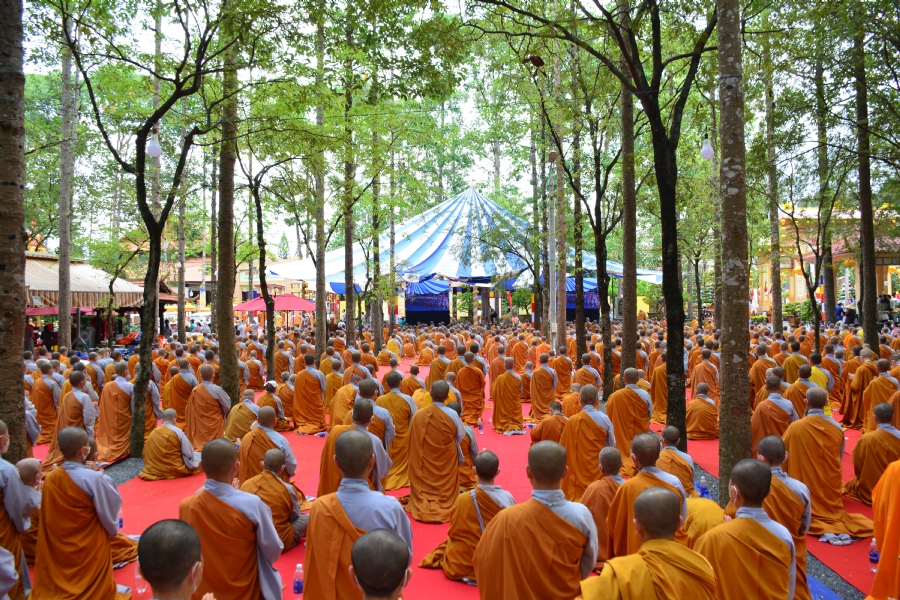 The meaning of Thien Hoa ceremony of ordination