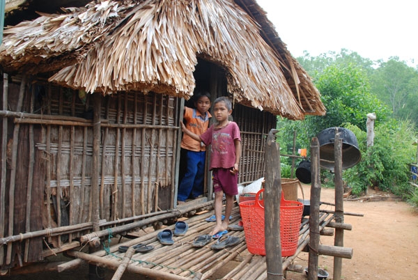 Chuyến từ thiện tại xã Canh Liên - Bình Định