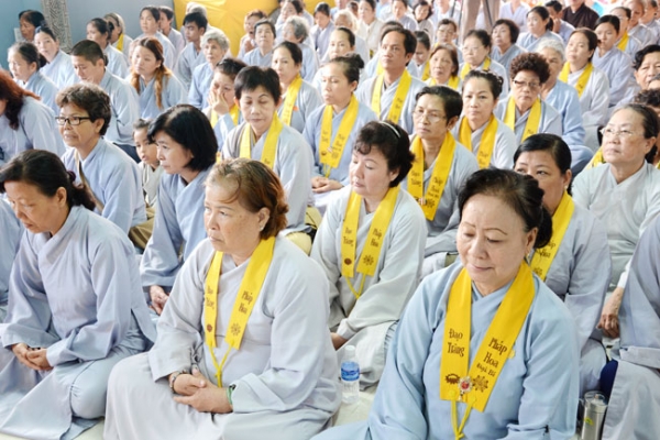 Giảng pháp tại chùa Huệ Quang - Tiền Giang