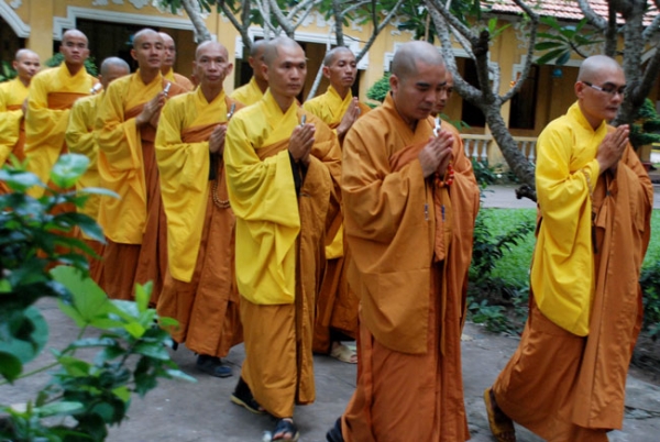 Chùa Hoằng Pháp tổ chức lễ sám hối