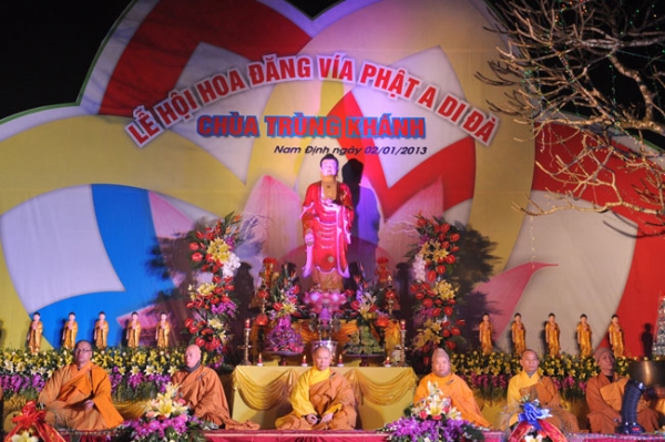 Phật sự tại chùa Trùng Khánh - Nam Định