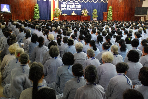 Khóa tu Phật thất lần thứ 61