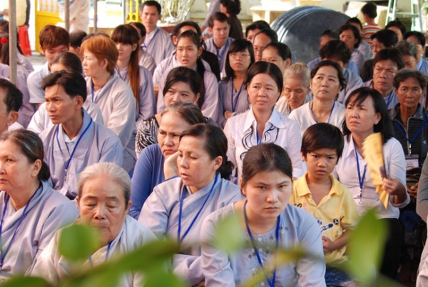 Giảng pháp tại chùa Kim Liên - Cần Thơ