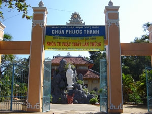 Đại đức Thích Tâm Dũng hoằng pháp tại chùa Phước Thành