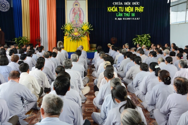 Giảng pháp tại chùa Hội Đức - Vĩnh Long