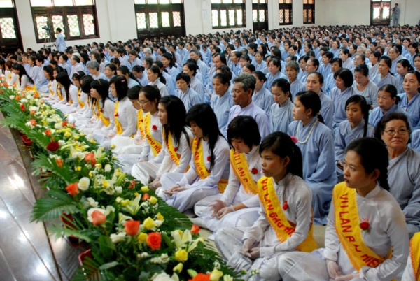 Đại lễ Vu Lan năm 2010 tại chùa Hoằng Pháp