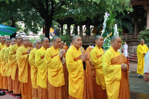 Lễ viếng cố đại lão Hòa ThượngThích Minh Châu.