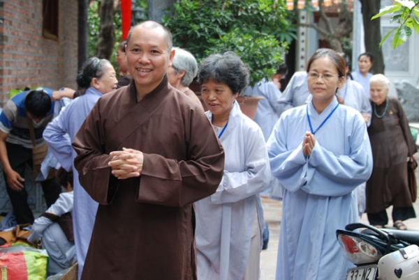 Thuyết giảng tại chùa Hòe Nhai – Hà Nội