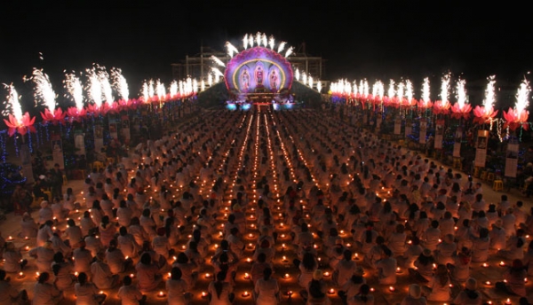 Lễ Vía Phật A Di Đà chùa Diên Quang - Bắc Ninh