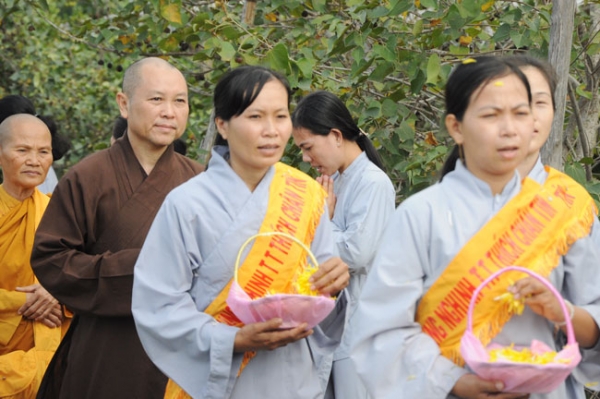 Giảng pháp tại Bạc Liêu.