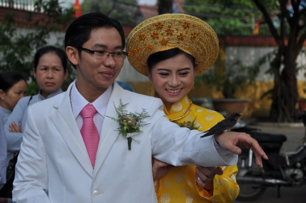 Lễ hằng thuận tổ chức tại chùa Hoằng Pháp.