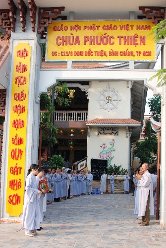 Hoằng pháp tại chùa Phước Thiện – Tp. HCM