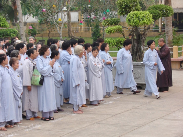 Chùa Hoằng Pháp tổ chức Khóa tu Phật thất lần thứ 49