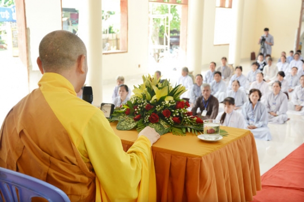 Giảng pháp tại chùa Quốc Thới - Bến Tre