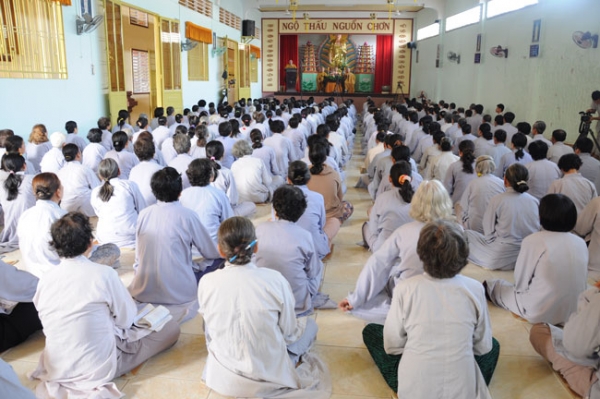 Giảng pháp tại chùa Long Thành - Vĩnh Long