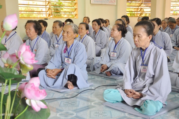 Giảng pháp tại chùa Kim Liên - Cần Thơ