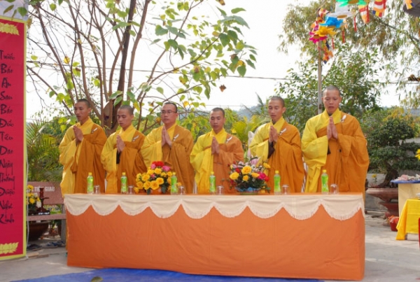 Chùa Tiêu Giao tổ chức lễ cầu an đầu năm