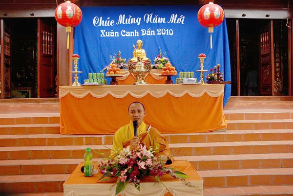 ĐĐ. Thích Tâm Quán Phật sự tại chùa Tiêu Dao