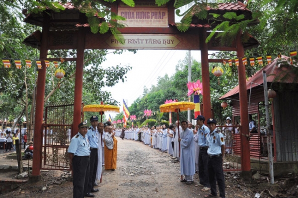 Lễ Vu Lan tại chùa Hưng Pháp