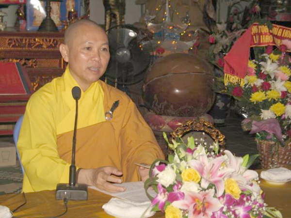 Thượng tọa Thích Chân Tính thuyết giảng tại chùa Hào Quang - Hải Phòng