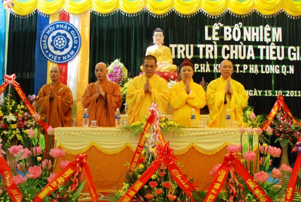 Lễ bổ nhiệm trụ trì chùa Tiêu Giao - Quảng Ninh