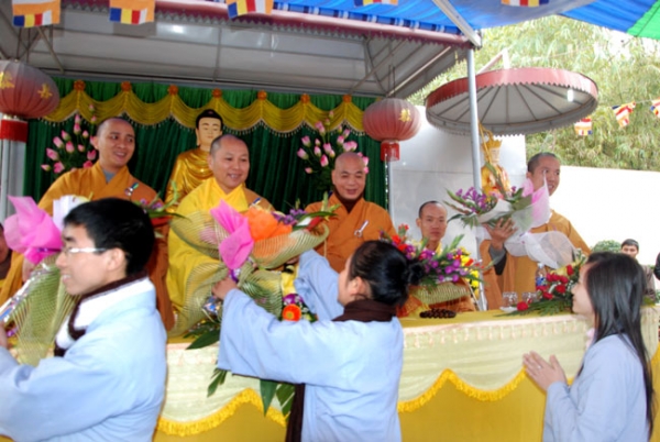 Lễ cầu an tại chùa Tiêu Giao - Quảng Ninh