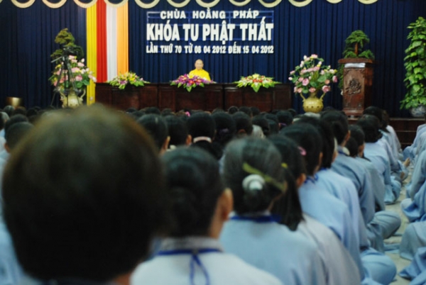 Khóa Tu Phật Thất lần thứ 70