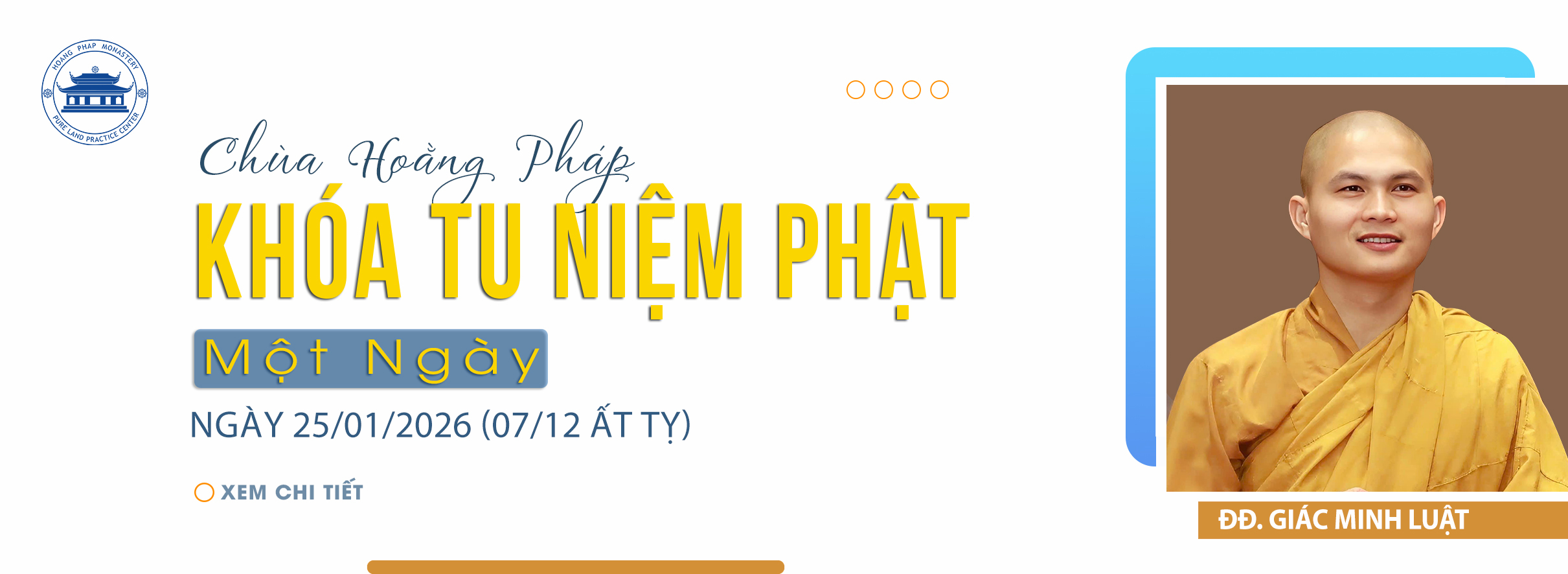 Khoá tu niệm Phật một ngày