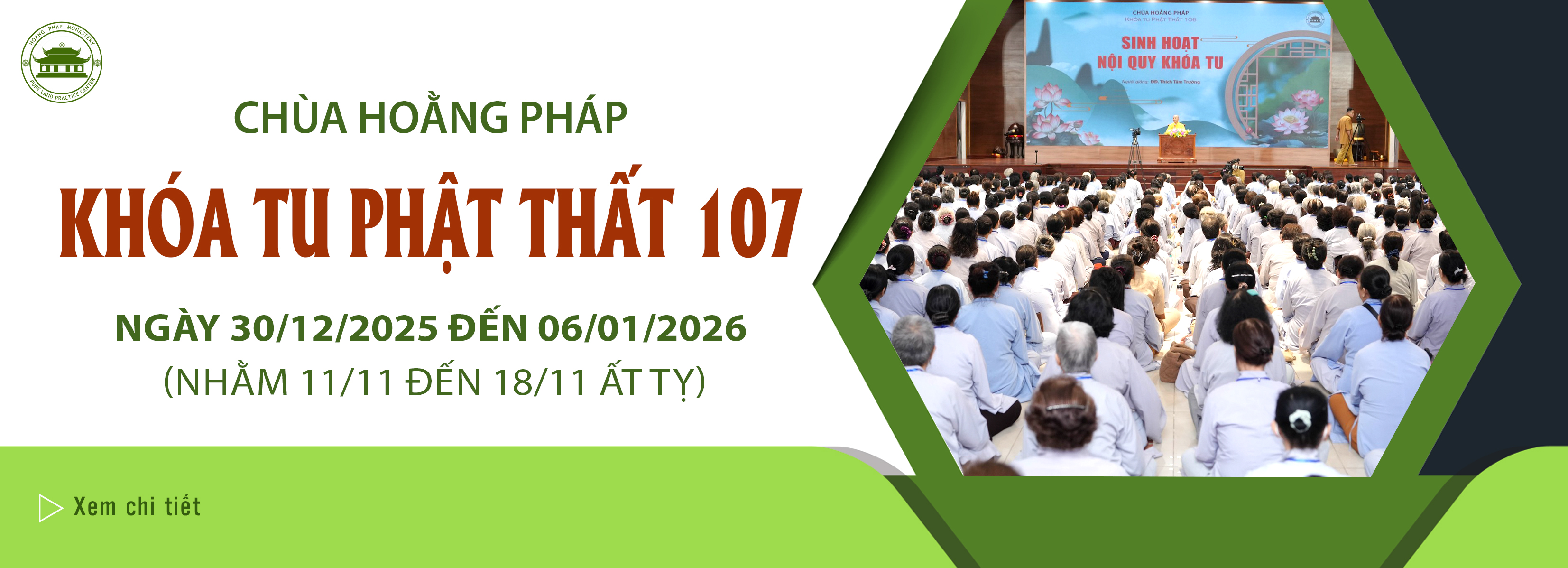 KHÓA TU PHẬT THẤT 107