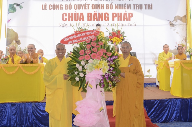 Abbot Appointment Ceremony of  Dang PhapPagoda -Binh Phuoc