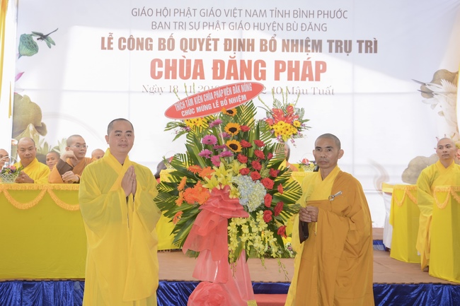 Abbot Appointment Ceremony of  Dang PhapPagoda -Binh Phuoc