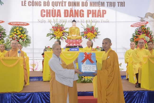 Abbot Appointment Ceremony of  Dang PhapPagoda -Binh Phuoc