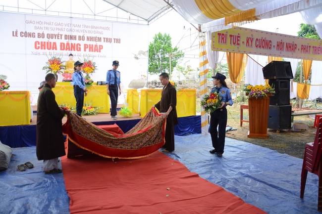 Abbot Appointment Ceremony of  Dang PhapPagoda -Binh Phuoc