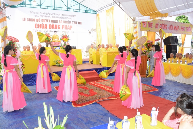 Abbot Appointment Ceremony of  Dang PhapPagoda -Binh Phuoc