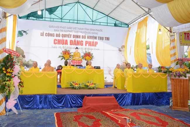 Abbot Appointment Ceremony of  Dang PhapPagoda -Binh Phuoc