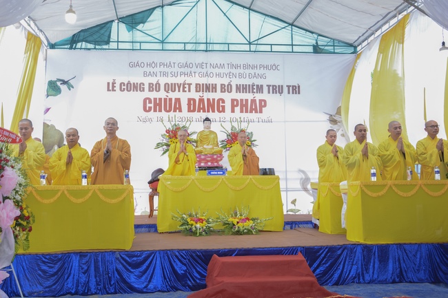 Abbot Appointment Ceremony of  Dang PhapPagoda -Binh Phuoc